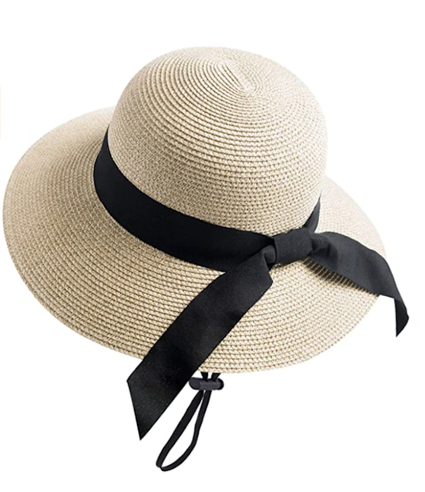Furtalk Beach Sun Straw Hat Image 2