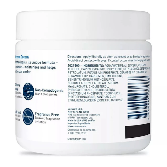 CeraVe Moisturizing Cream for Normal to Dry Skin Image 2