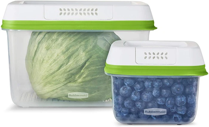 Rubbermaid Medium and Large FreshWorks Savers Image 1