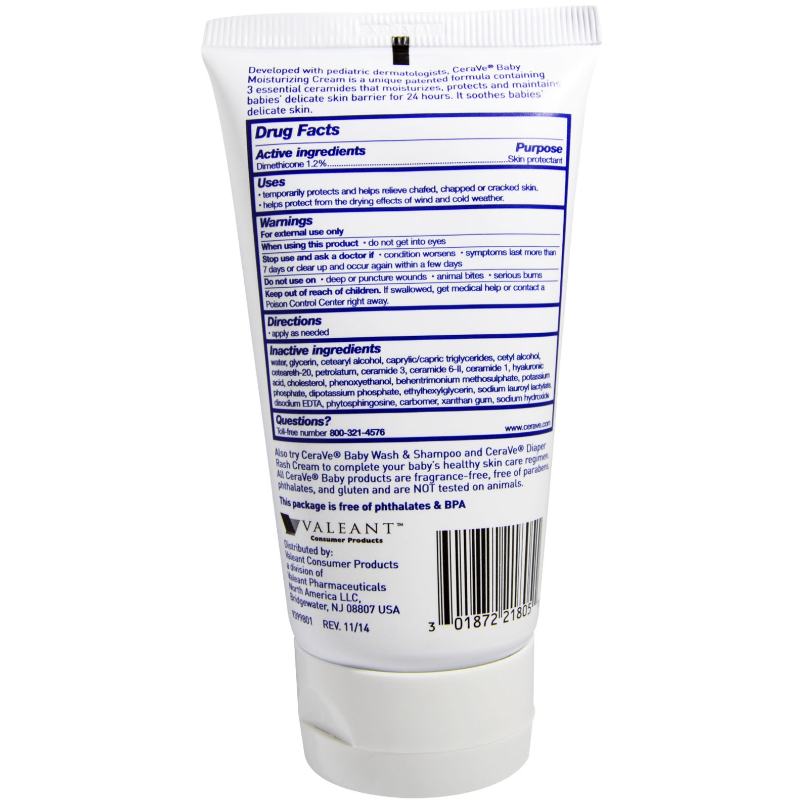 CeraVe Baby Moisturizing Cream Image 2
