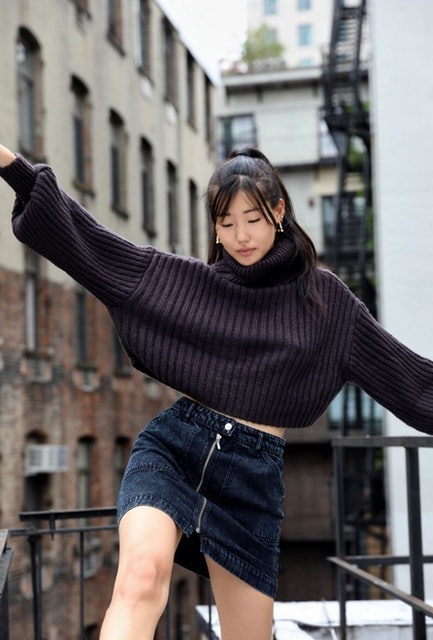 Urban Outfitters Mia Turtleneck Cropped Sweater Image 2