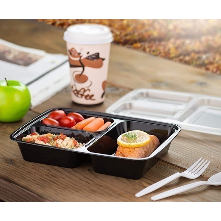 EZ Prepa Compartment Meal Prep Containers Image 2