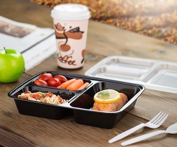 EZ Prepa Compartment Meal Prep Containers Image 2