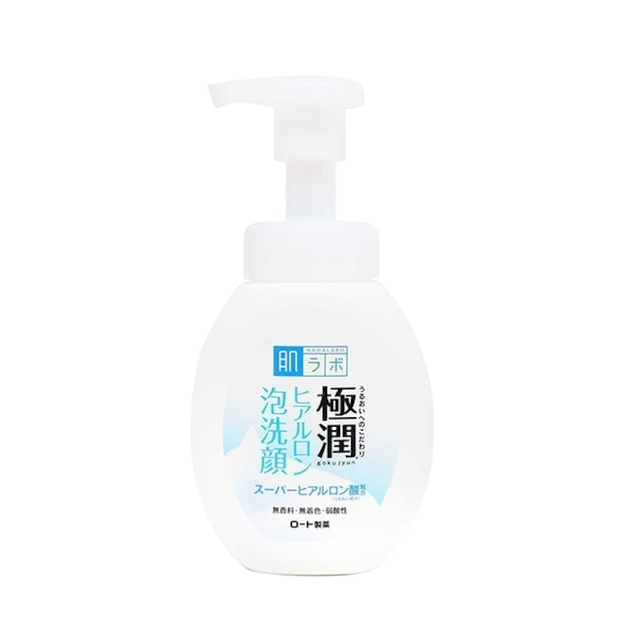 Hada Labo Rohto Gokujyn Hyaluronic Acid Cleansing Foam Image 1