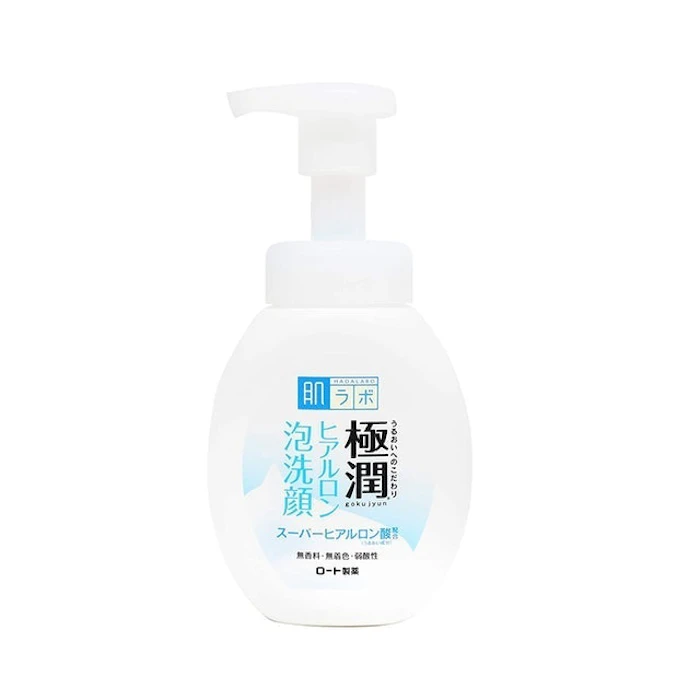 Hada Labo Rohto Gokujyn Hyaluronic Acid Cleansing Foam Image 1