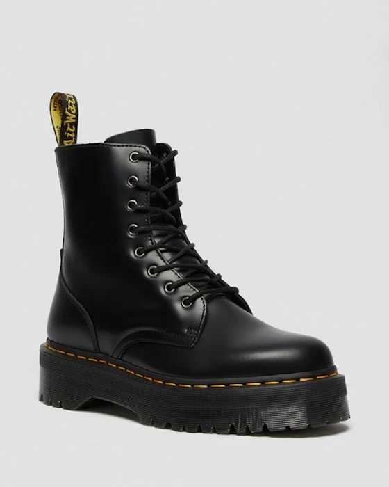 Dr. Martens Jadon Smooth Leather Platform Boots Image 1