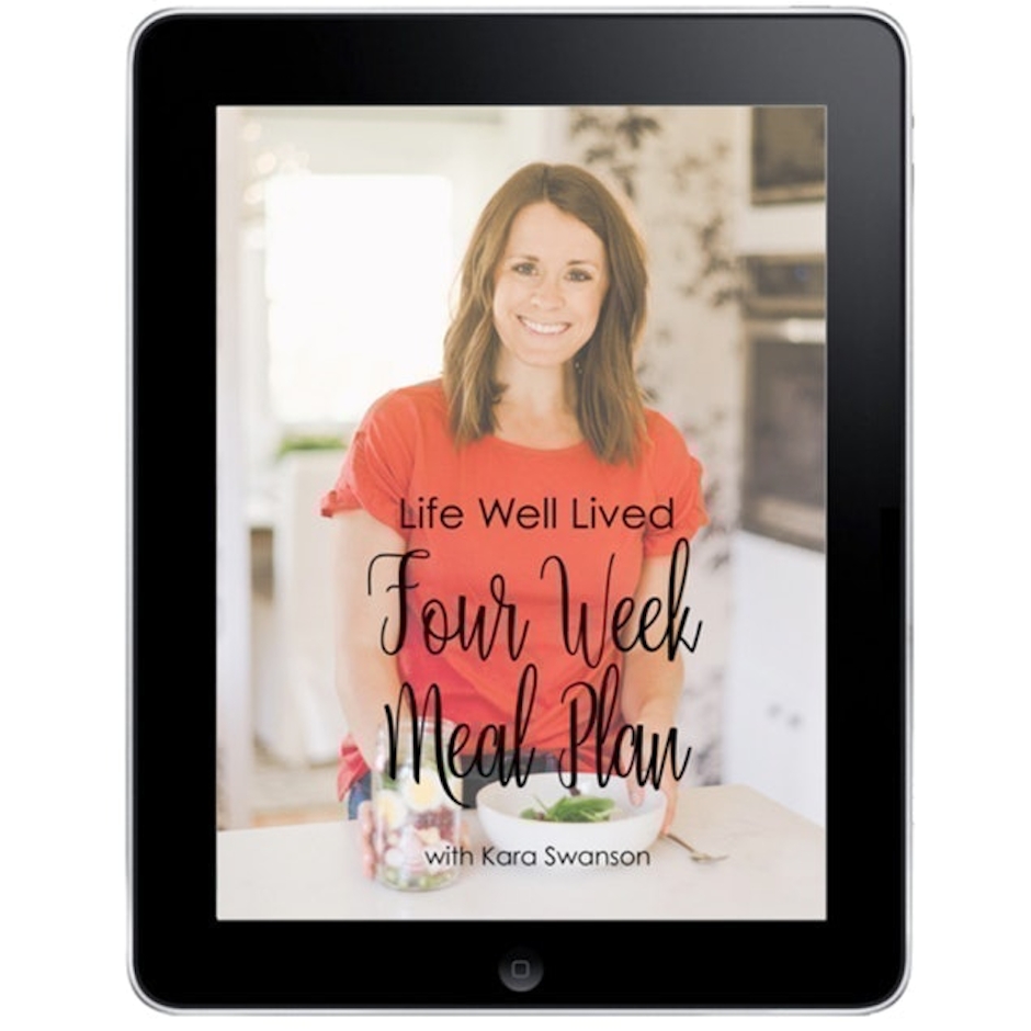 Life Well Lived 4-Week Meal Plan Image 1