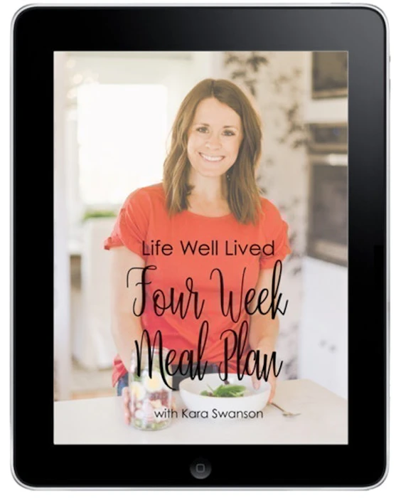 Life Well Lived 4-Week Meal Plan Image 1