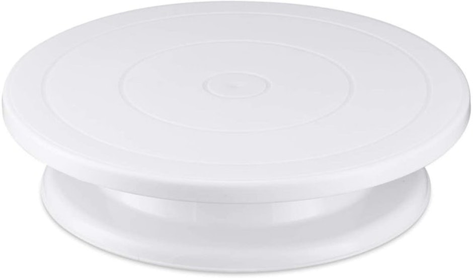 Weetiee 10 inch High quality Cake Stand Craft Turntable Set