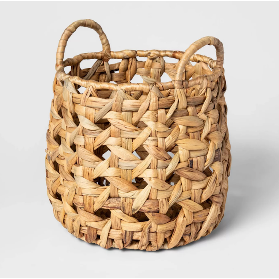 Threshold 8 Sided Open Weave Basket Image 1