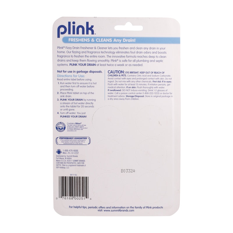 Fizzy Drain Freshener 2