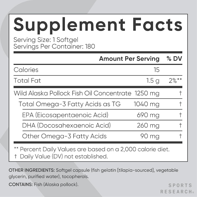 Triple Strength Omega-3 Fish Oil 2