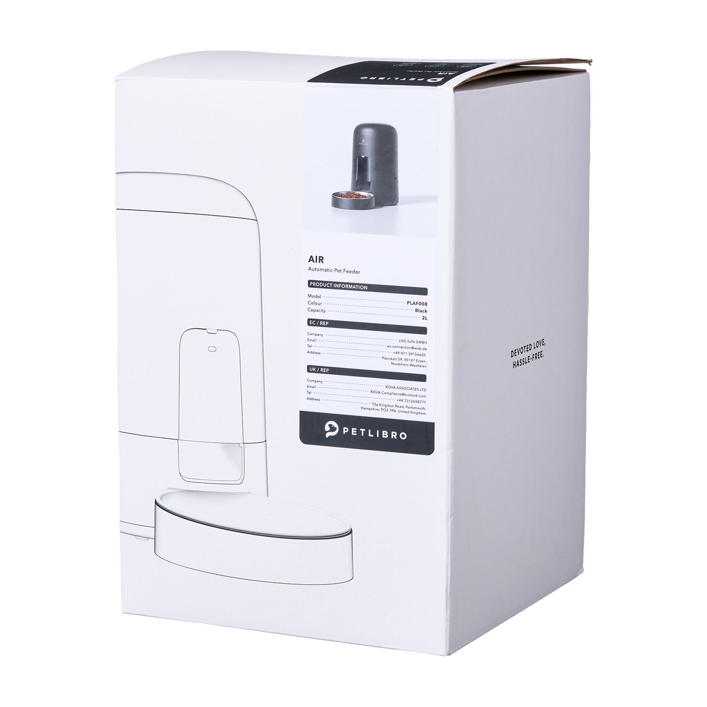 Automatic Cat Feeder Battery-Operated with 180-Day Battery Life 6