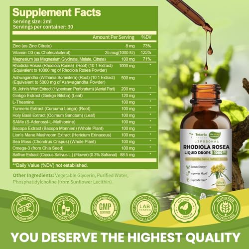 Rhodiola Rosea Liquid Drops 2