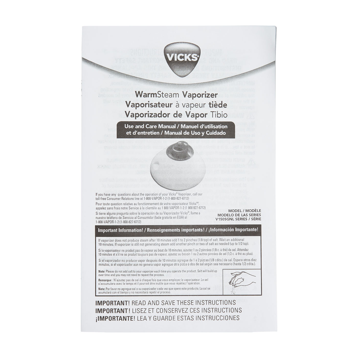Warm Steam Vaporizer 3