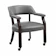 Red Barrel Studio Mcbride Vinyl Upholstered Solid Wood Arm Chair 1