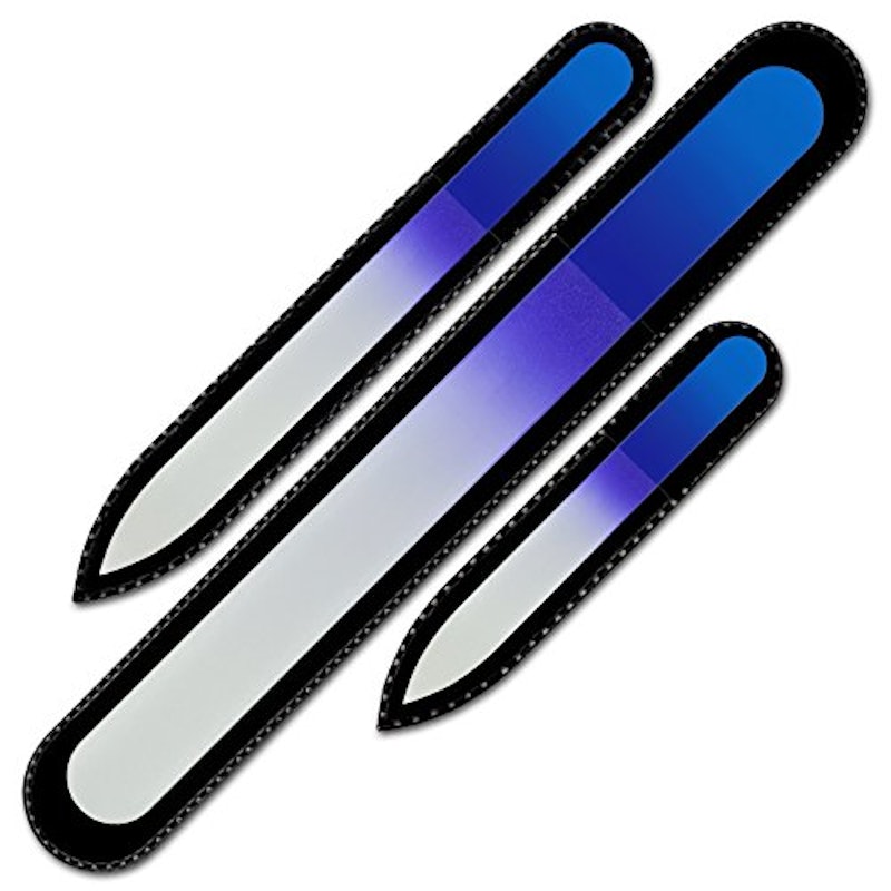 Set of 3 Rainbow Crystal Nail Files 1