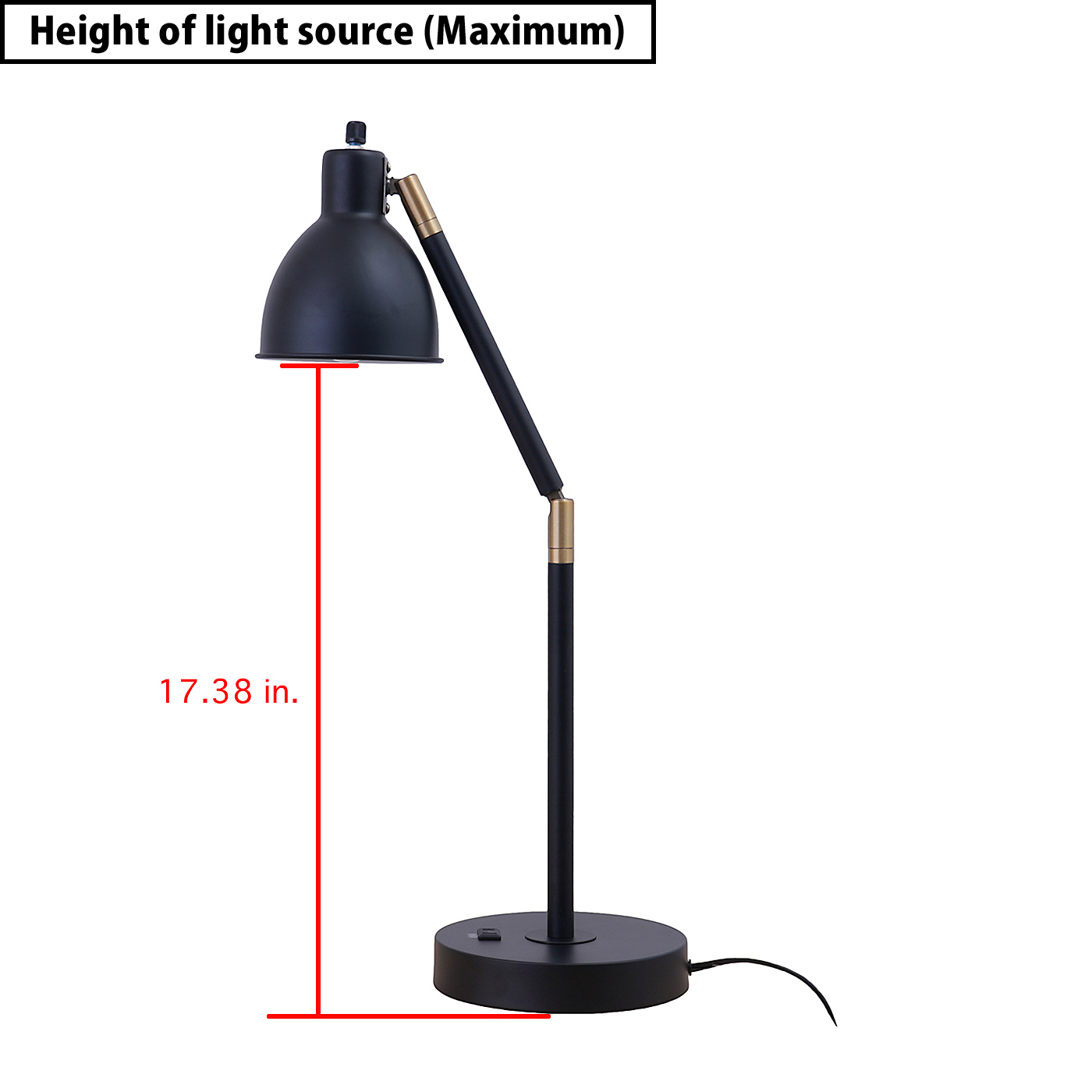 Caskey Metal Desk Lamp 3