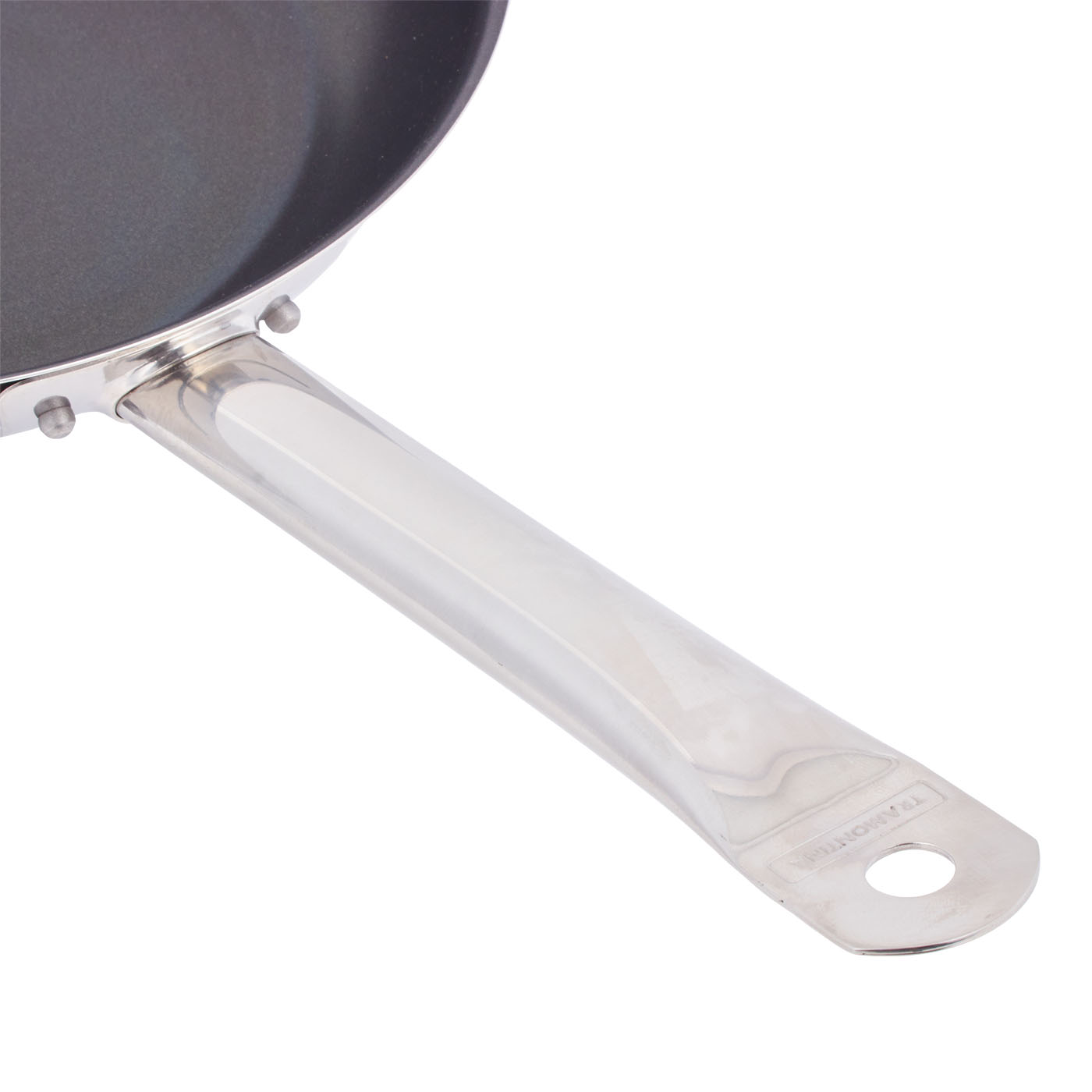 Tri-Ply Base 10 in Stainless Steel Fry Pan with Nonstick Interior 4