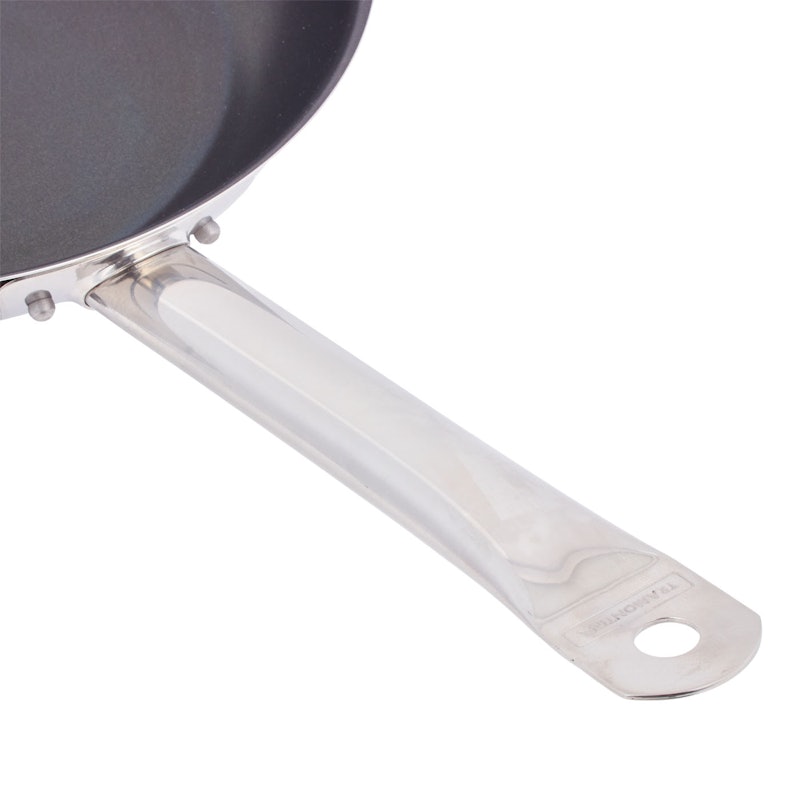 Tri-Ply Base 10 in Stainless Steel Fry Pan with Nonstick Interior 4