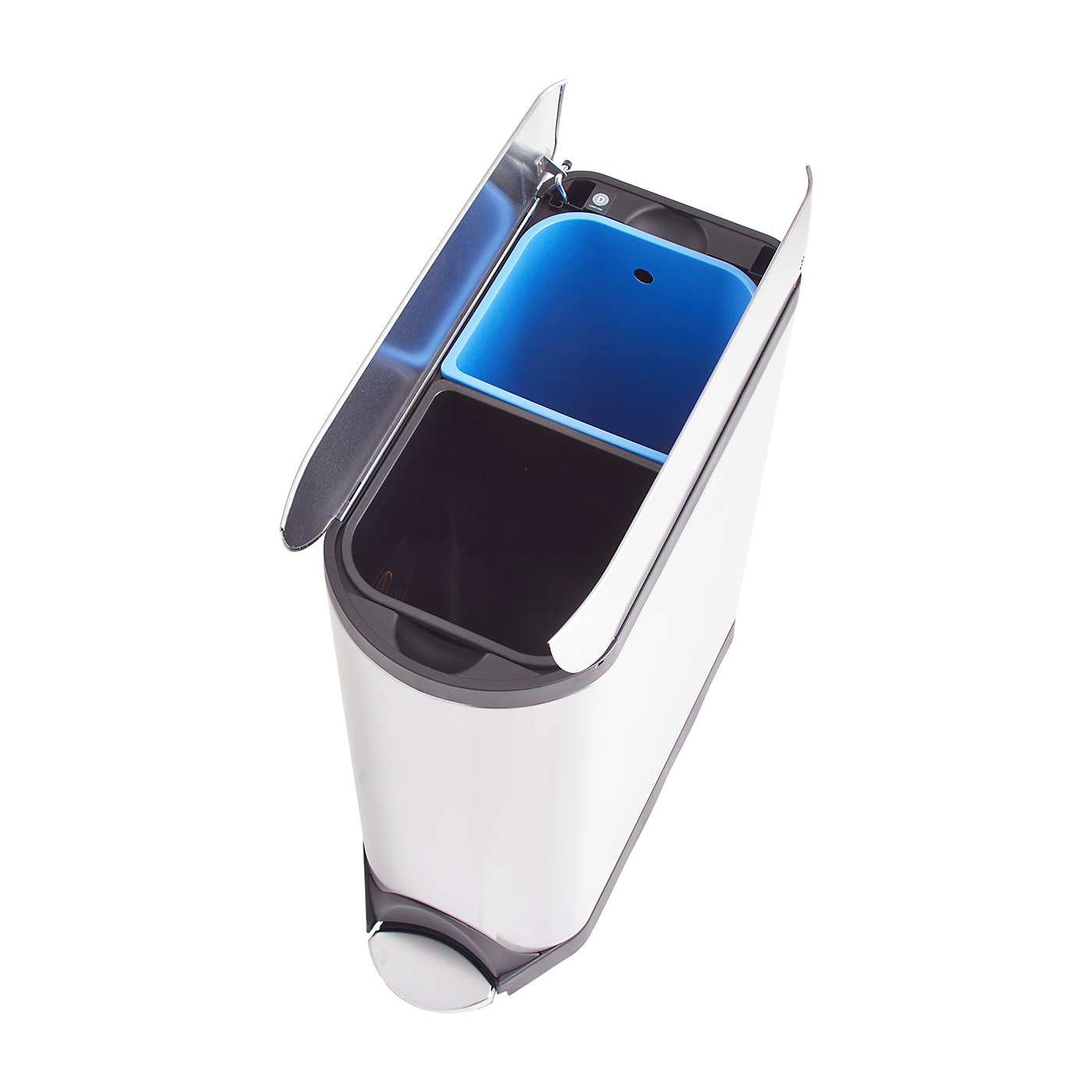 Dual Compartment Butterfly Step Can 4