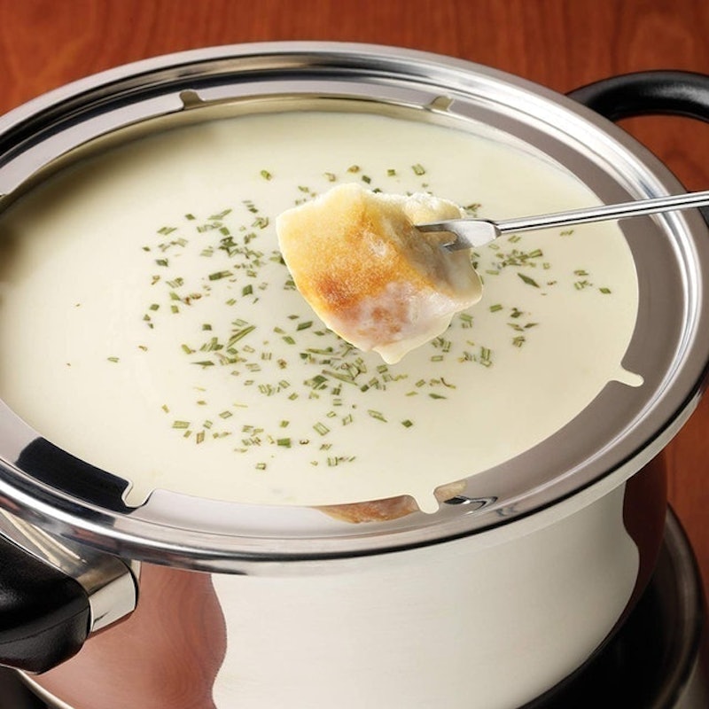 6-Cup Stainless Steel Electric Fondue Pot 2