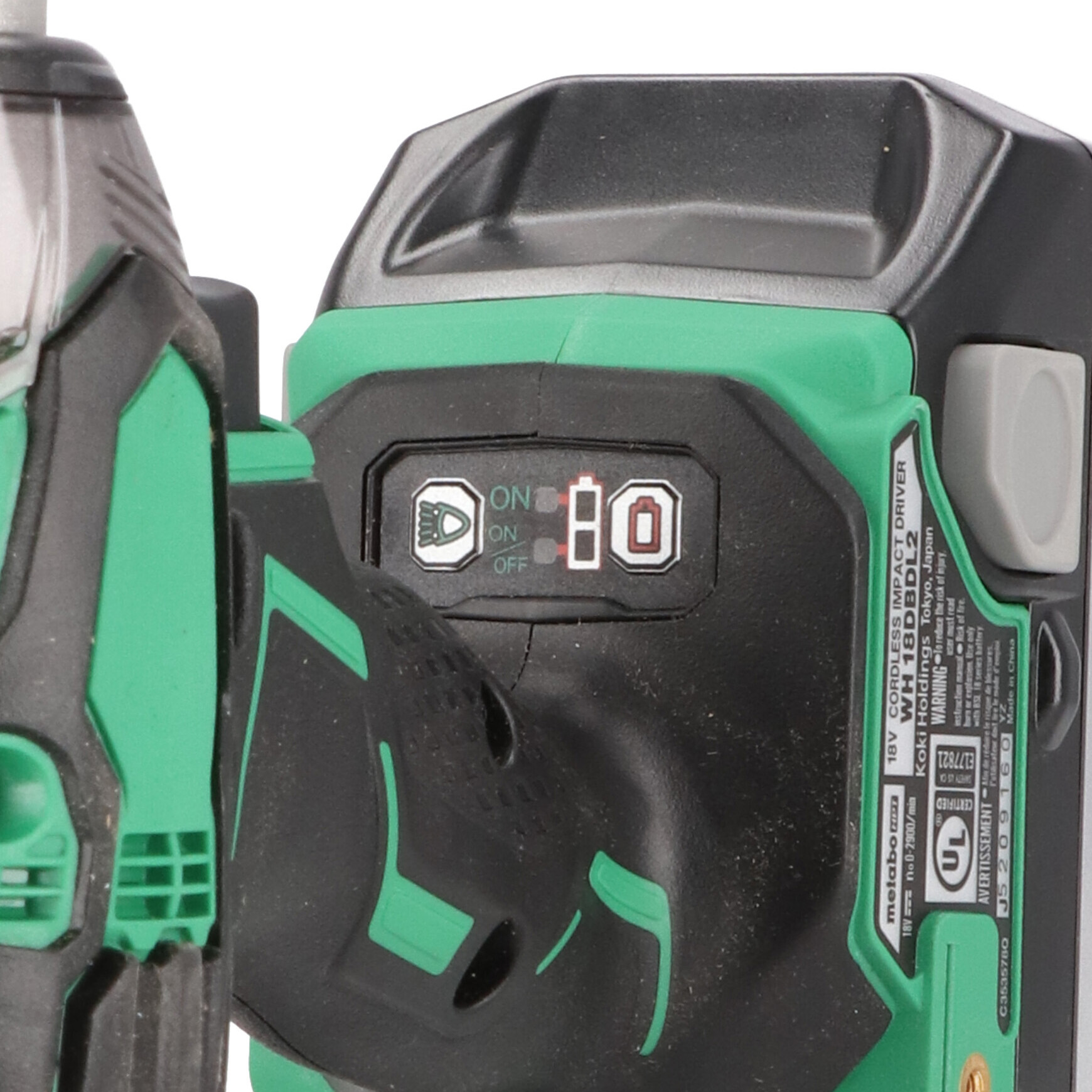 18V Triple Hammer Impact Driver with Batteries and Charger 2