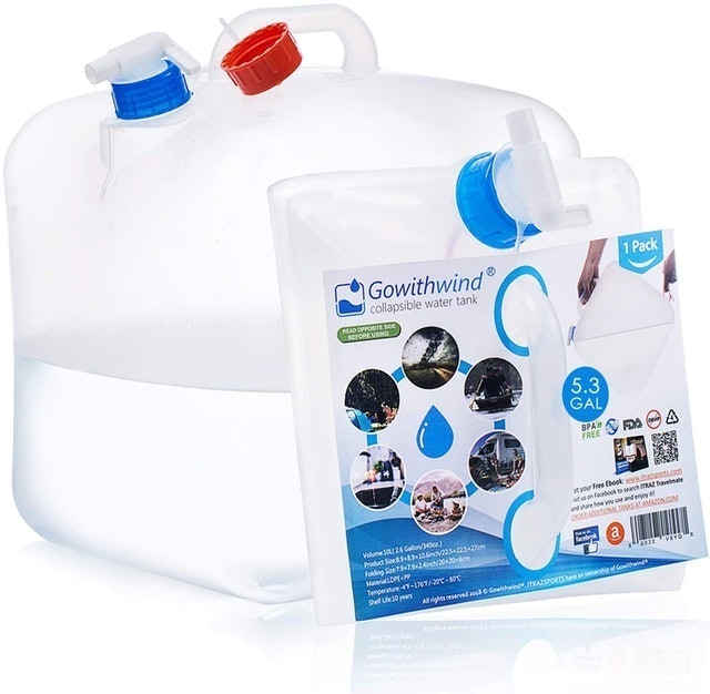 Collapsible Water Container With Spigot 1