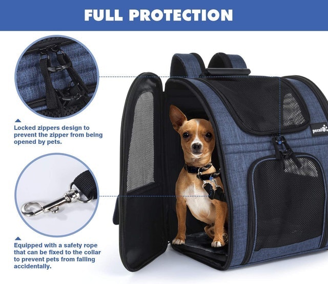 Expandable Pet Backpack Bag 3