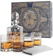 Regal Trunk & Co. Square Engraved Whiskey Decanter Set 1
