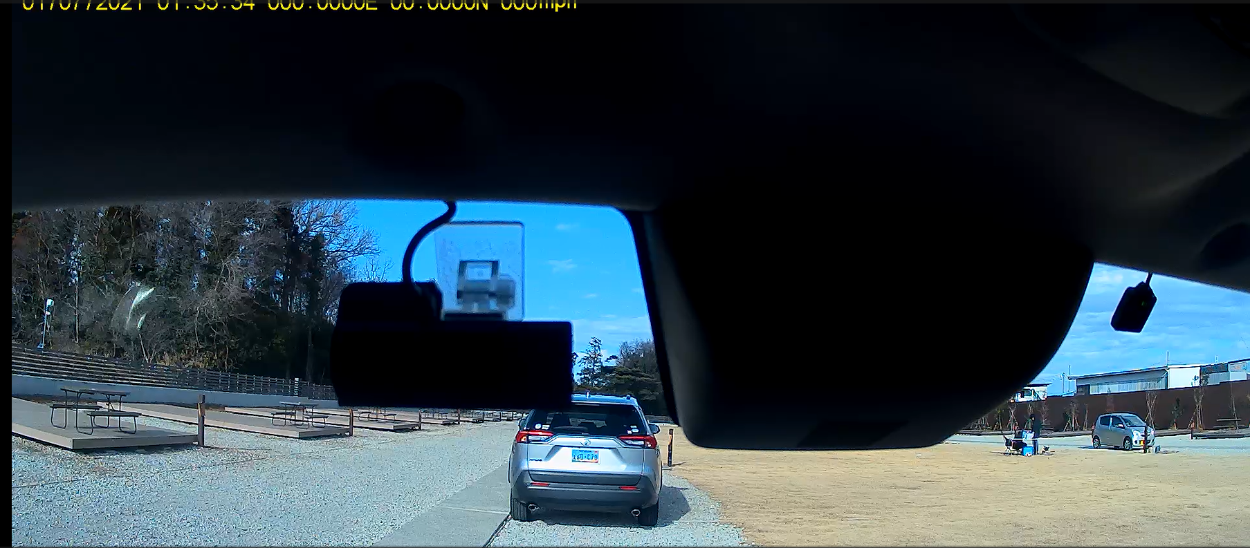 Smart BSD ADAS Dual Mirror Dash Cam 1080p (Front+Rear) with GPS 5
