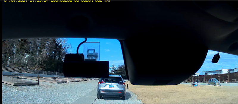 Smart BSD ADAS Dual Mirror Dash Cam 1080p (Front+Rear) with GPS 5