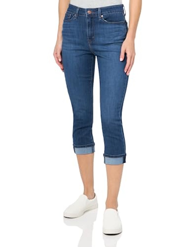 Mid-Rise Slim Fit Capri 1
