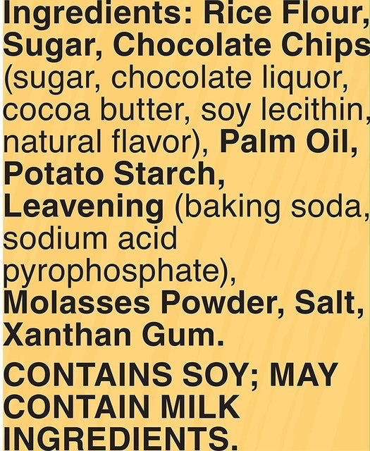 Gluten Free Chocolate Chip Cookie Mix 2