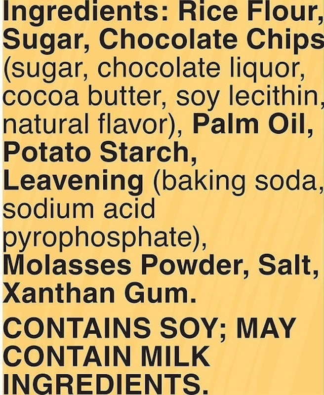 Gluten Free Chocolate Chip Cookie Mix 2