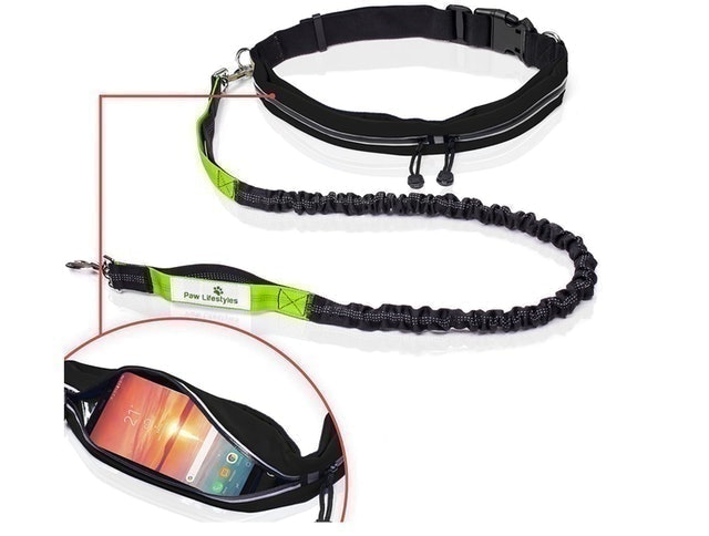 Hands-Free Leash with Smartphone Storage 1