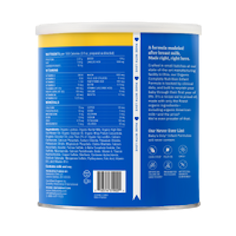 Organic Complete Nutrition Infant Formula 3