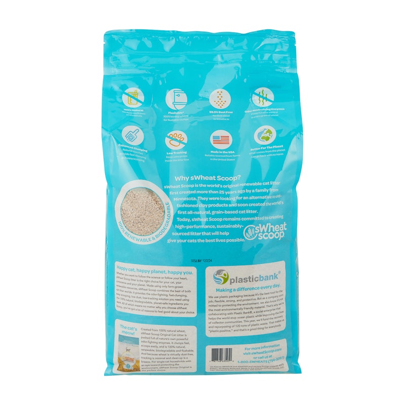 Original Wheat Cat Litter 2