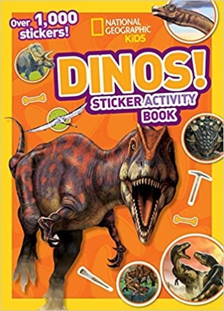 National Geographic Kids Dino Sticker Activity Book 1