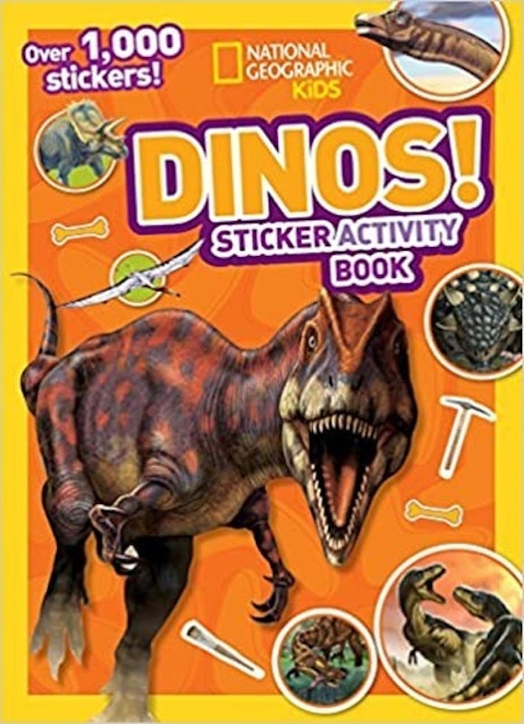 National Geographic Kids Dino Sticker Activity Book 1