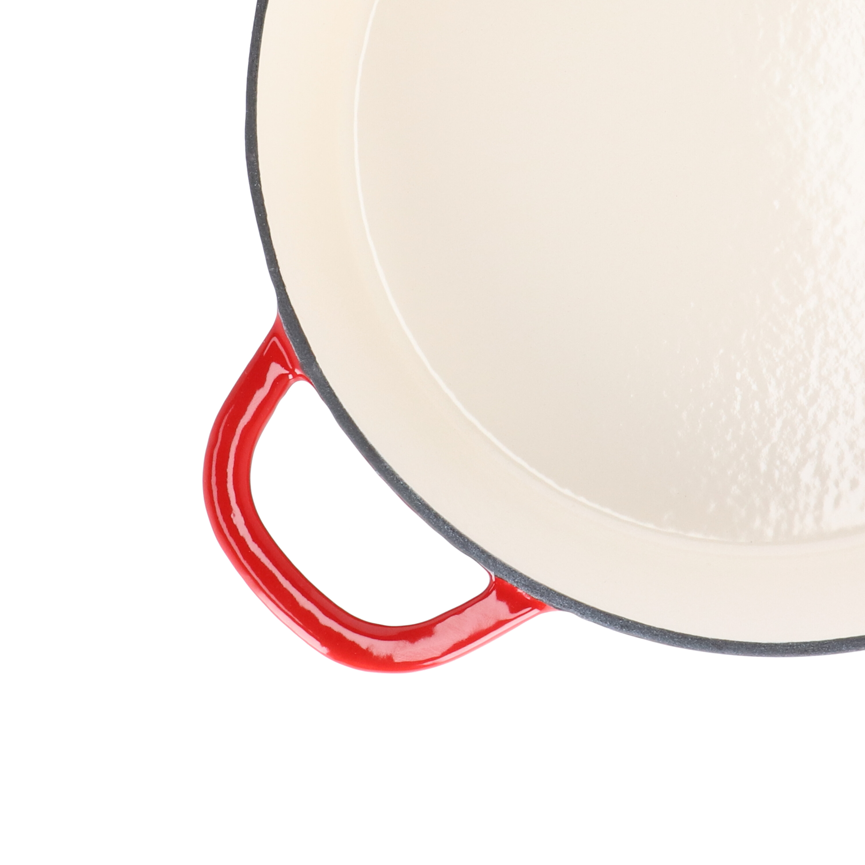 Artisan Enameled Cast Iron Round Skillet 4