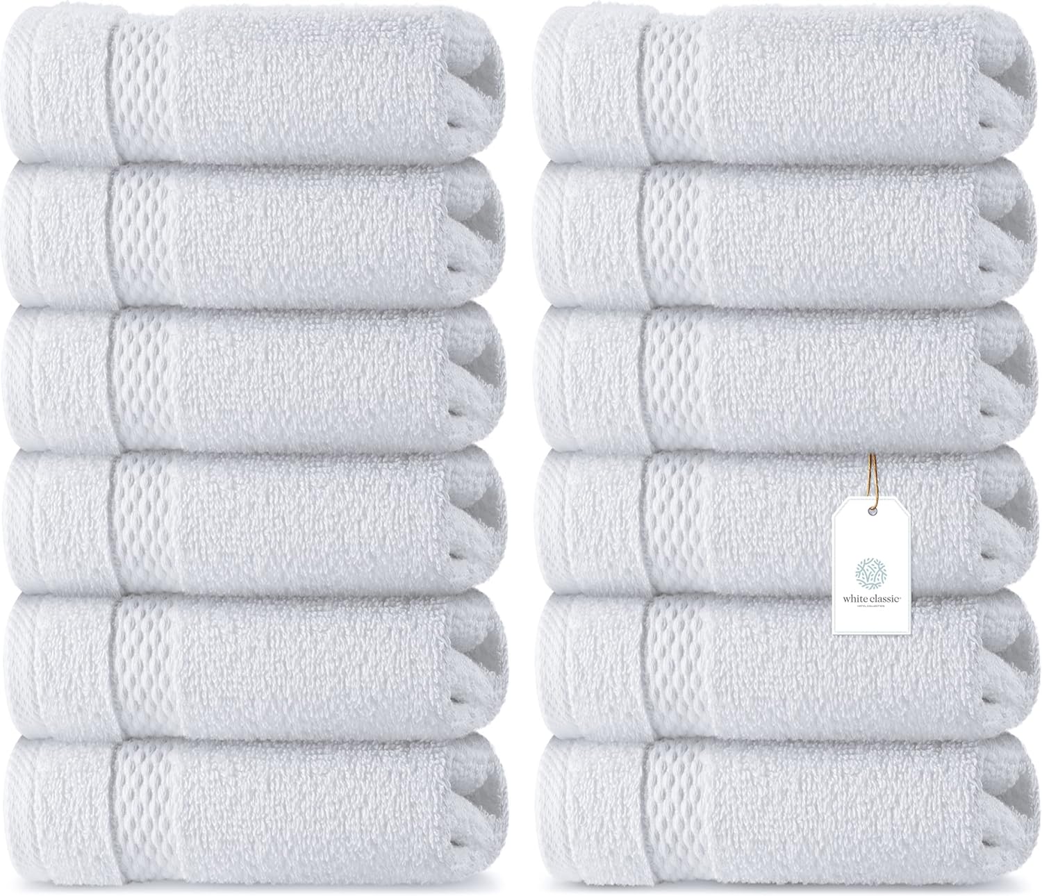 Hotel Collection Luxury Washcloths 1