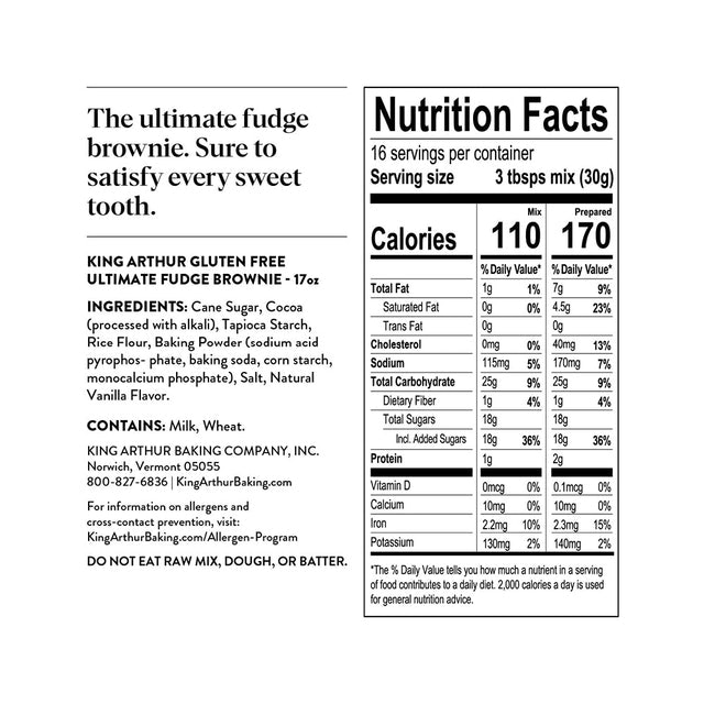 Gluten Free Fudge Brownie Mix 3