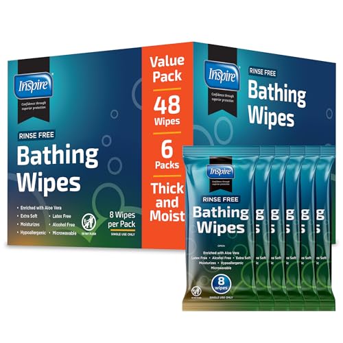 Rinse Free Bathing Wipes 1