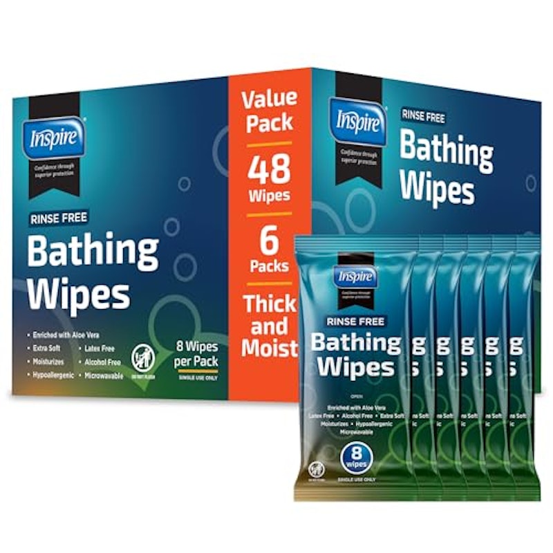 Rinse Free Bathing Wipes 1