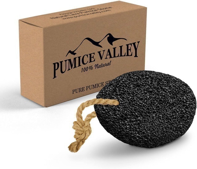 Natural Earth Lava Black Pumice Stone  1