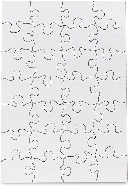 Blank Jigsaw Puzzle 1