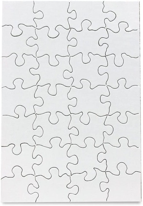 Blank Jigsaw Puzzle 1
