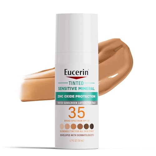 Tinted Sensitive Mineral SPF 35 Face Sunscreen 1