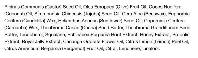 Honey Butter Beeswax Lip Balm 2